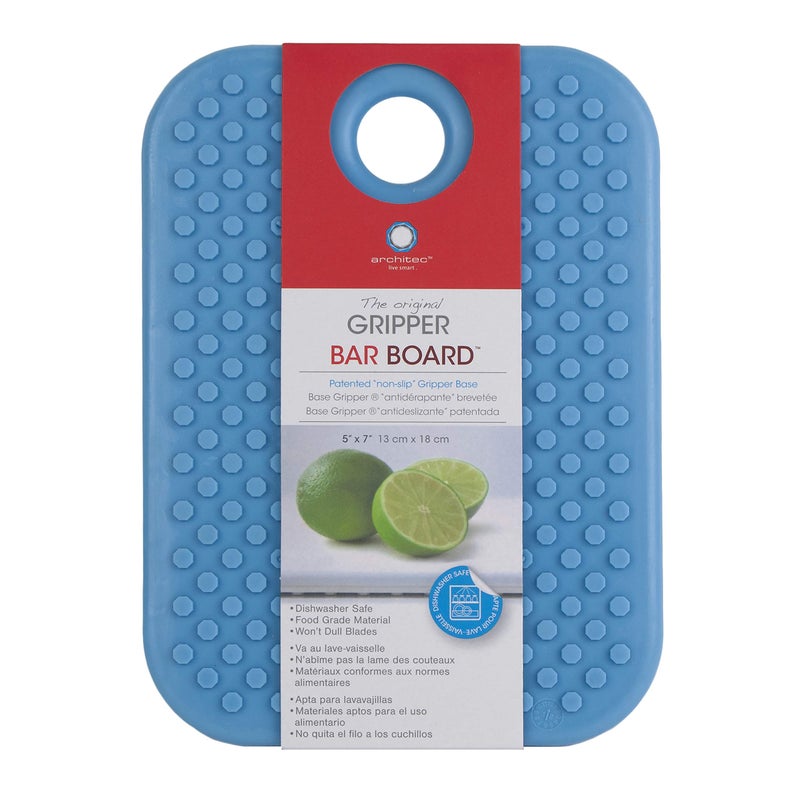 Architec Original NonSlip Gripper Cutting Board 5 x 7 Turquoise