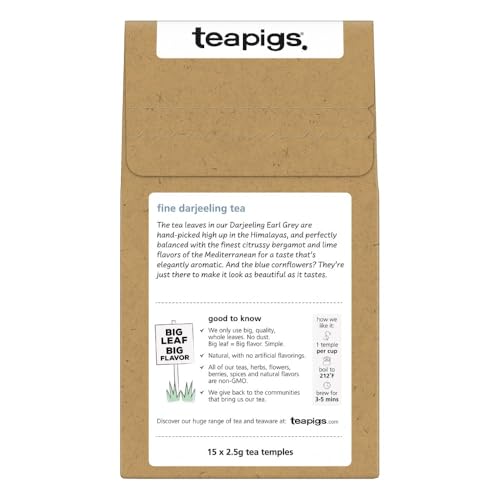 Teapigs Tea Darjeeling Earl Grey 15 Count - Image 5