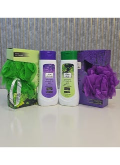 Sonata Lavender & Daisy Fresh Shower Gel Set - 2 x 250ml Of Freshness And Fragrant Scent  - Image 1