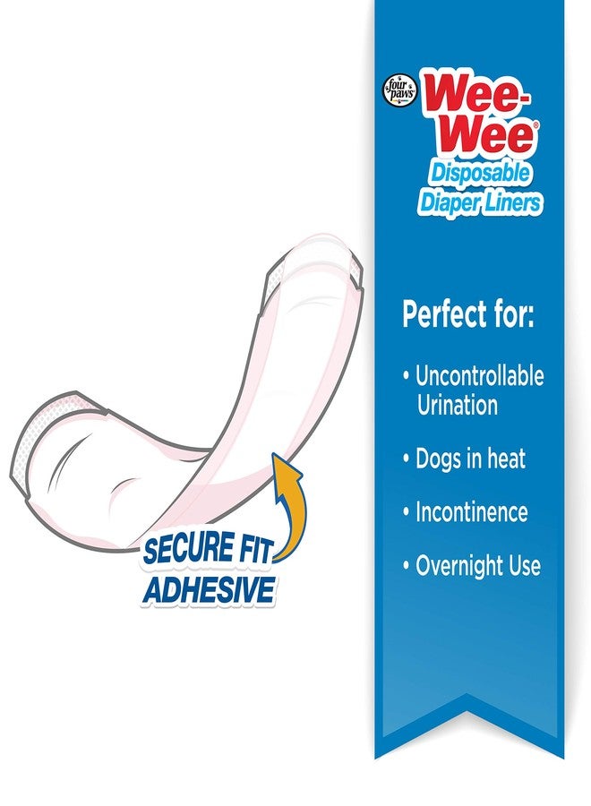Four Paws Wee-Wee Super Absorbent Disposable Adjustable Dog Potty Training Diapers, Leak-Proof Protection for Puppies and Small Dogs, Extra Small, 12 Count - Image 2