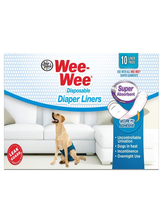 Four Paws Wee-Wee Super Absorbent Disposable Adjustable Dog Potty Training Diapers, Leak-Proof Protection for Puppies and Small Dogs, Extra Small, 12 Count - Image 1