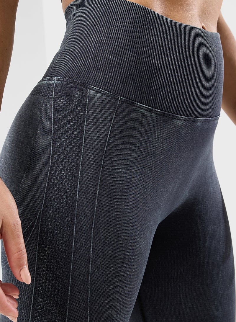 فورورد ليجنز نحت عالي الخصر مغسول - Image 4