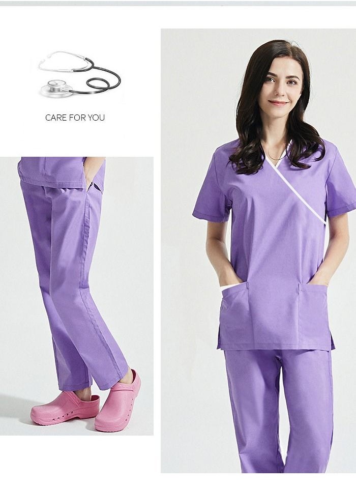 Gasin - Medical Scrub Suit Cotton Protective Clothing - Image 1