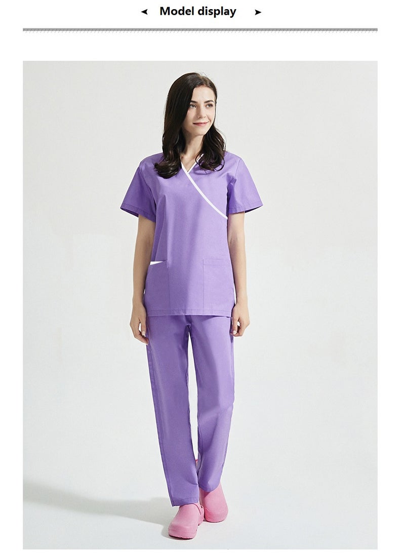 Gasin - Medical Scrub Suit Cotton Protective Clothing - Image 1