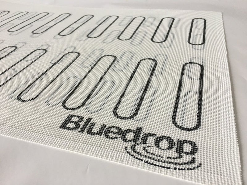 BLUE DROP Bluedrop Eclair Baking Sheets Perforated Silicone Baking Mats For Bread Cookies Open Mesh Non Stick Oven Liner - Image 3