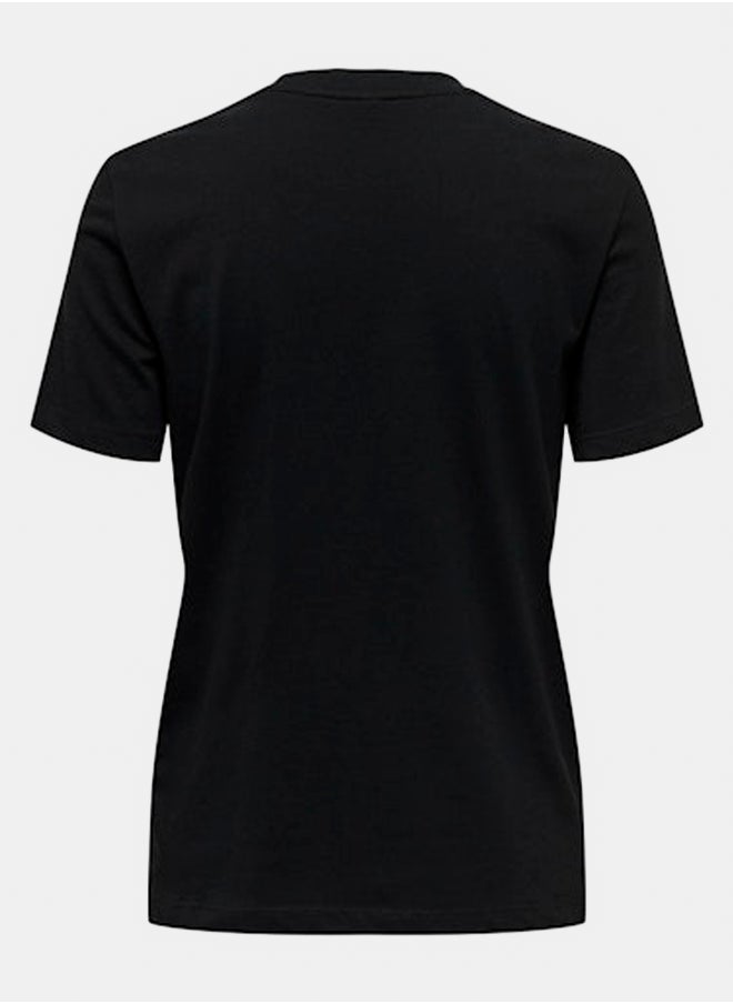 ONLY Onlkita Life Reg S/S Heel Top Box Jrs  - Image 2