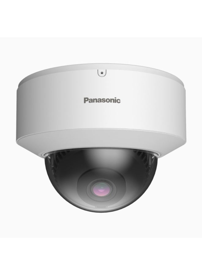 باناسونيك كاميرا داخلية قبة شبكة IP بدقة 2 ميجابكسل (1080P) وعدسة ثابتة بزاوية 2.8-12 مم مع تحليلات متقدمة ورؤية ليلية ذكية بالأشعة تحت الحمراء | PM-VD2ULFR-W - Image 1