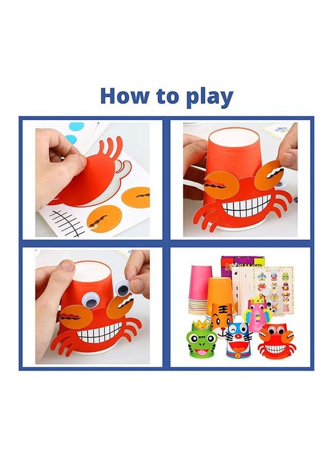 Mumfactory - Party craft DIY Paper Cup Set - Image 1