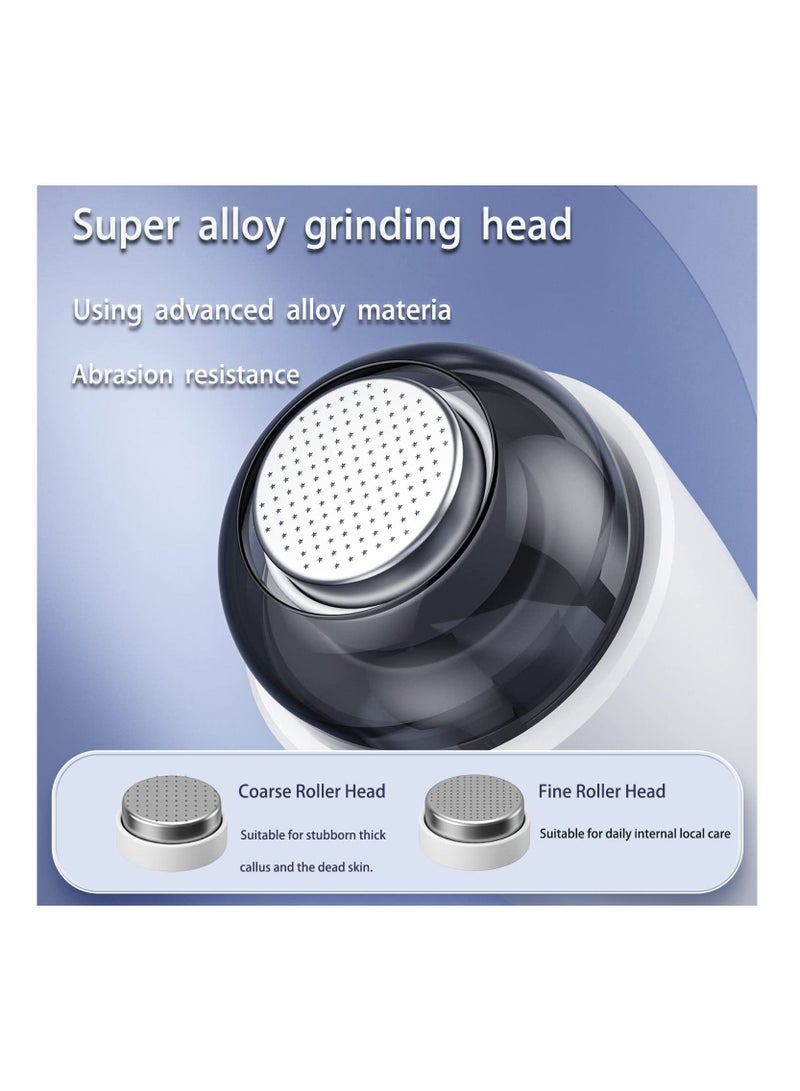 Excefore Electric Callus Remover for Feet, Pedicure Kit Rechargeable Foot File,Professional Pedicure Tools, Feet Scrubber Dead Skin,Foot Care kit with Alloy Grinding Head - Image 2