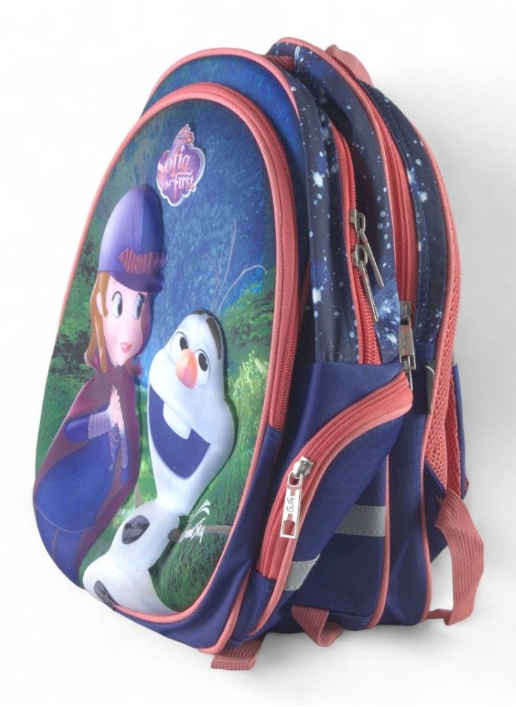 Grand Sky Sofia The First School Backpack with 2 Bags - GS17-T  - Image 2
