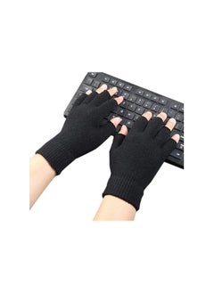 Generic Half-finger gloves | Hand Screen Friendly and Technologically Advanced Clothing | Gloves for letters in cold weather | Screen Gloves | Technology-ready gloves for the winter.  - Image 1