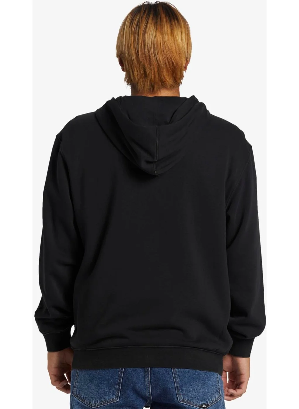QUIKSILVER Salt Water Zip Hoodie Men's Sweatshirt AQYFT03330-KVJ0 Black