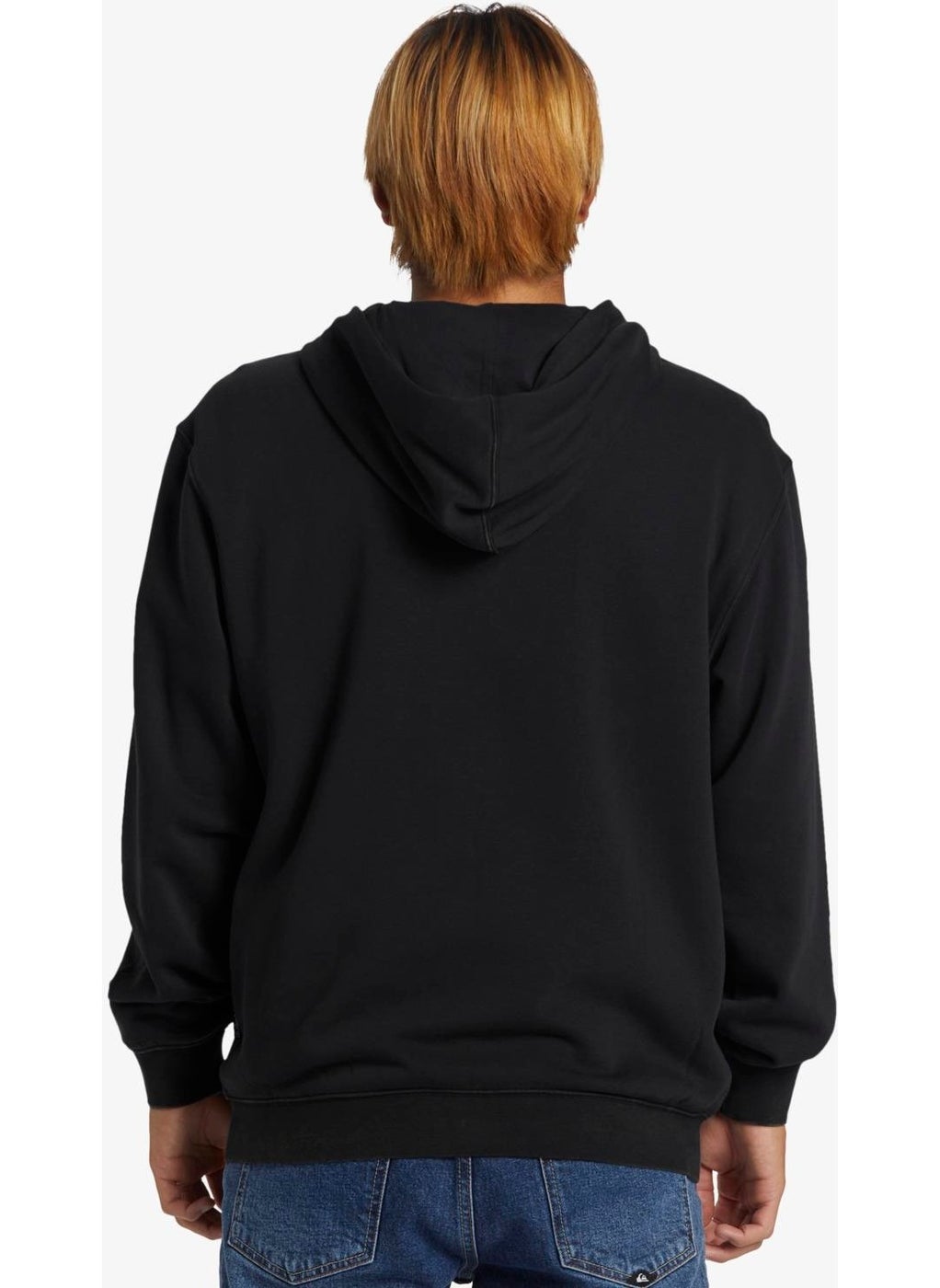 QUIKSILVER - Salt Water Zip Hoodie Men's Sweatshirt AQYFT03330-KVJ0 Black - Image 1