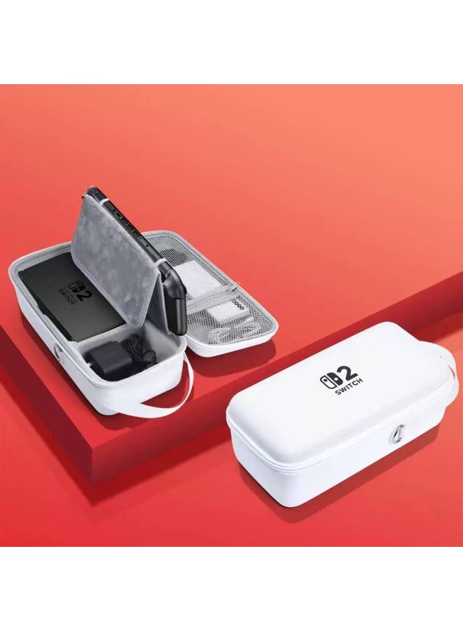 Large Travel Bag For Nintendo (2025) Switch 2, Storage Bag with Stand, 2nd Generation , Multi-functional, Large Capacity, Can be Hand Held, Effectively Protects with 12 Game Slot - Image 1