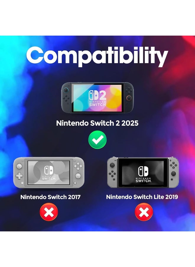 Large Travel Bag For Nintendo (2025) Switch 2, Storage Bag with Stand, 2nd Generation , Multi-functional, Large Capacity, Can be Hand Held, Effectively Protects with 12 Game Slot - Image 5