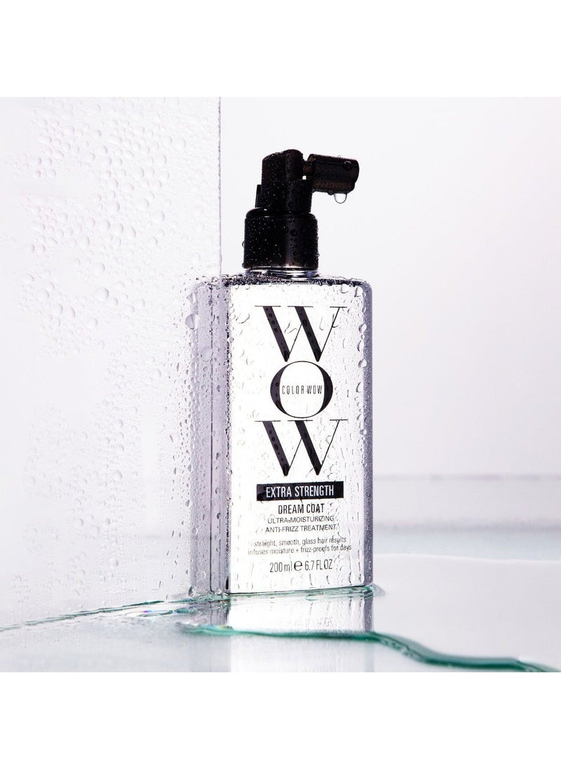 Color Wow - COLOR WOW Extra Strength Dream Coat, powerful, ultra moisturizing, anti humidity treatment for extremely frizz prone hair; glassy smooth, straight + frizz resistant styles for up to 3-4 washes - Image 1