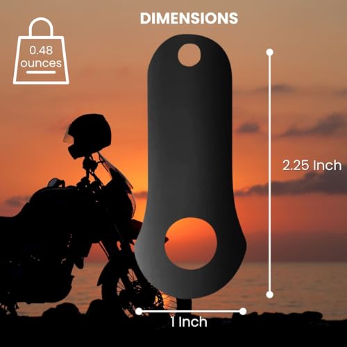 Guardian Bell Black Bell Hanger Universal Fit for Motorcycles | Steel Construction with Black Powder Coating | Made in the USA - Image 2