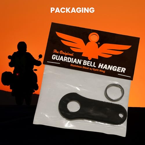 Guardian Bell Black Bell Hanger Universal Fit for Motorcycles | Steel Construction with Black Powder Coating | Made in the USA - Image 5