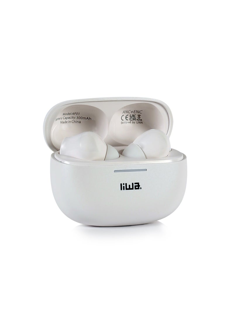 Liwa - liwa Heavenly Sound Smart ANC+ENC Wireless Earbuds AP-01 - Image 1
