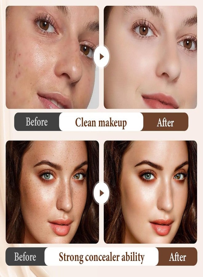 Tasunte Color Changing Foundation for Mature Skin, Instantly Adapts to Your Skin Tone, Flawless Coverage, Lightweight Formula - Image 4