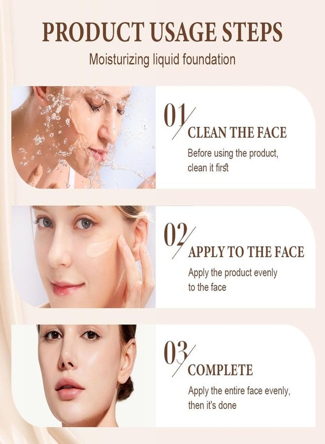 Tasunte Color Changing Foundation for Mature Skin, Instantly Adapts to Your Skin Tone, Flawless Coverage, Lightweight Formula - Image 5