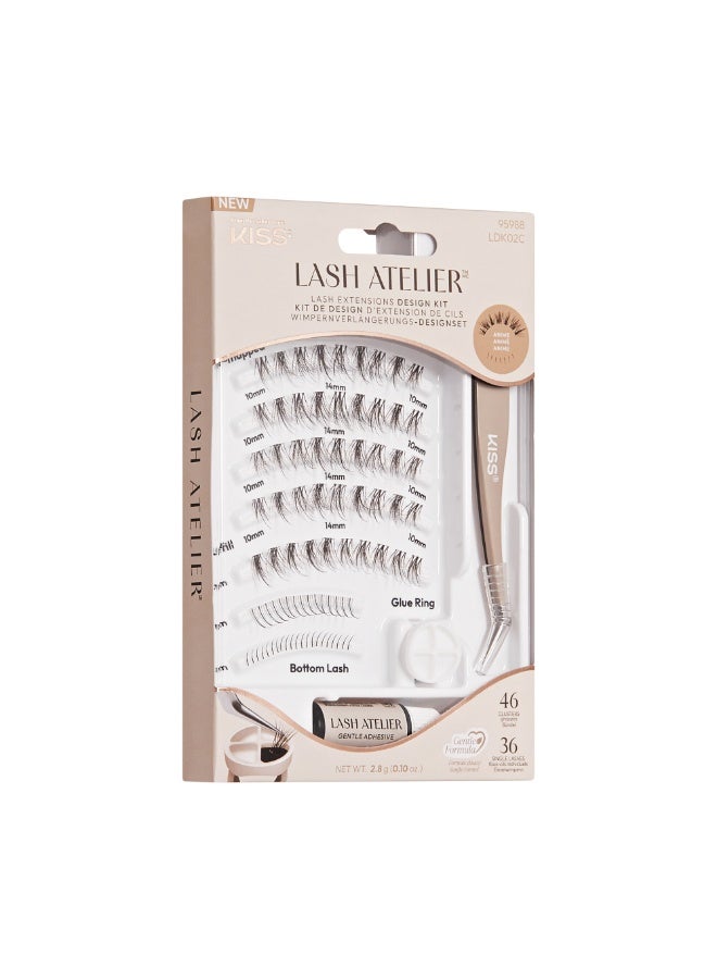 كيس طقم تصميم أتيليه كيس لاش الرموش LDK02C - Image 2