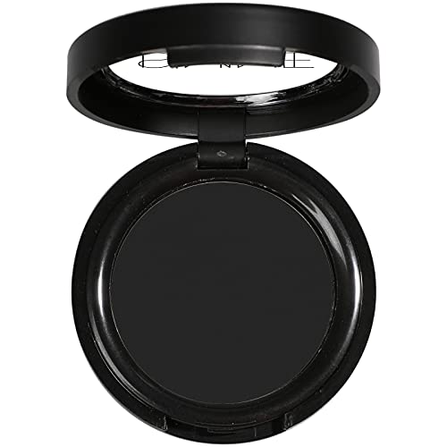 ISMINE Single Black Matte Eyeshadow Powder Palette High Pigment Longwear Intense Color Best Black Eyeshadow