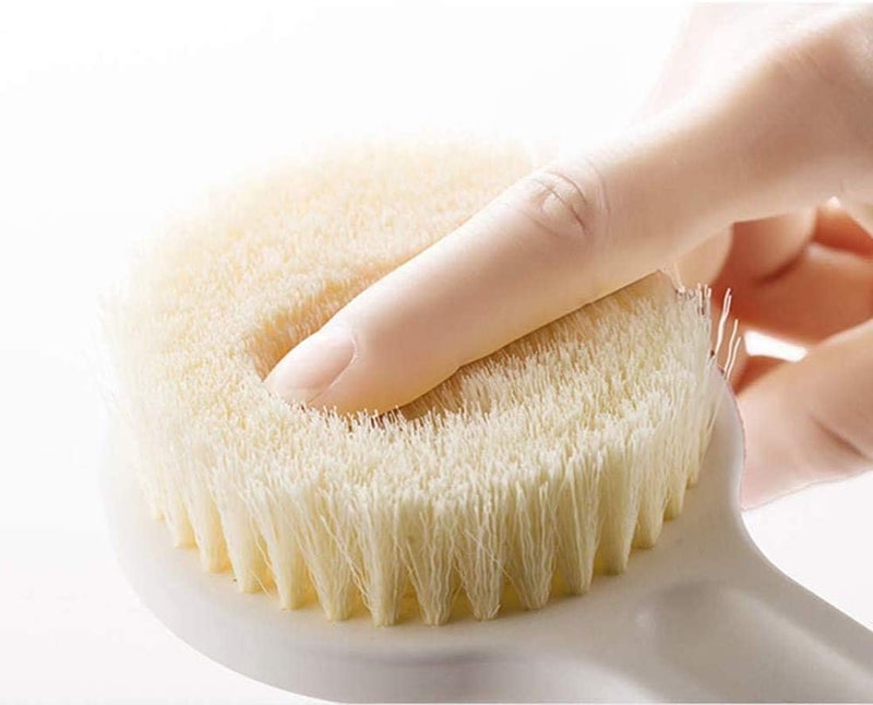 Delfino Body Brush, Dry Brushing Shower Bath Brush Long Handle Gentle Back Skin Scrubber Exfoliate Massage Improve Blood Circulation Cellulite Treatment - Image 3