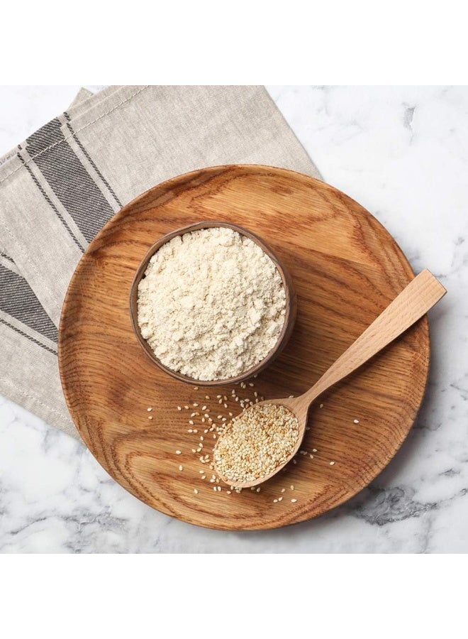 Kevala Organic Sesame Flour - 16 oz - 1 LB - Gluten Free - Sesame Seeds Organic - Vegan Flour - Raw Unhulled Seeds - Image 5