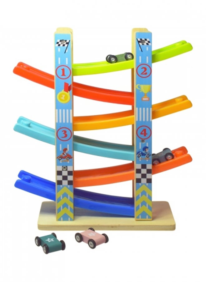 هابي كيدز سطح موقف السيارات بستة مسارات - Image 4