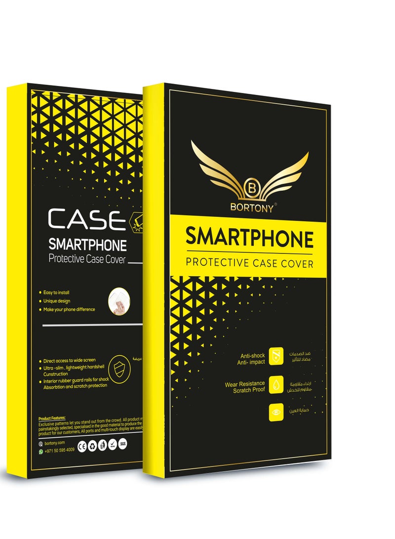 BORTONY Protective Case Cover With Finger Grip Stand For Iphone XS MAX - Image 4