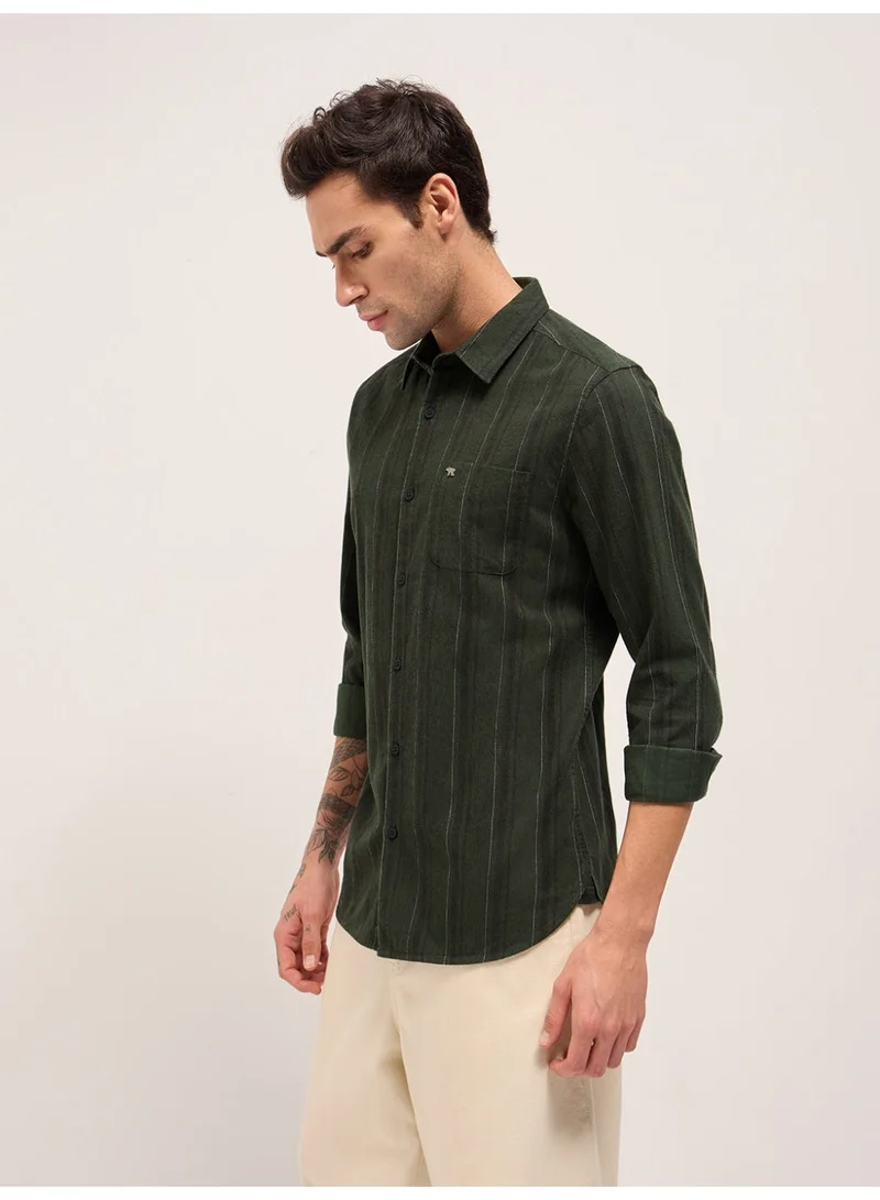 The Bear House  Men’s Long Sleeve Shirt – Classic, Comfortable and Stylish Essential for Work, Travel or Casual Outings for Men | Best Price UAE