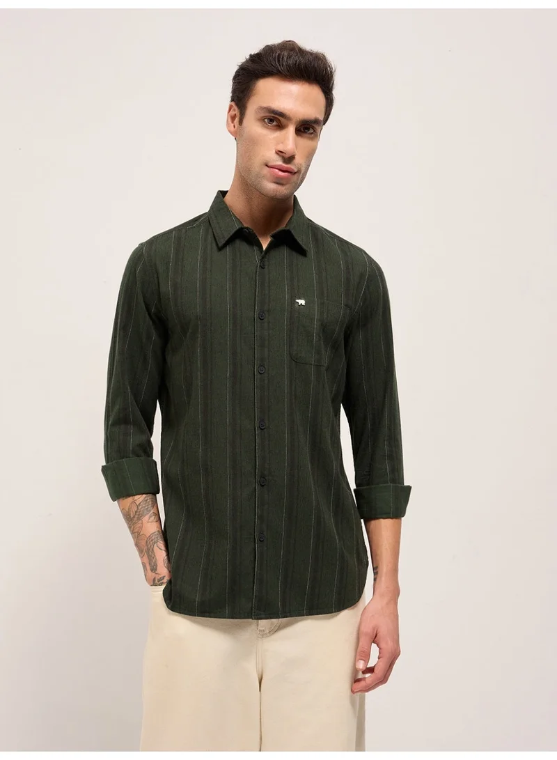 The Bear House  Men’s Long Sleeve Shirt – Classic, Comfortable and Stylish Essential for Work, Travel or Casual Outings for Men | Best Price UAE