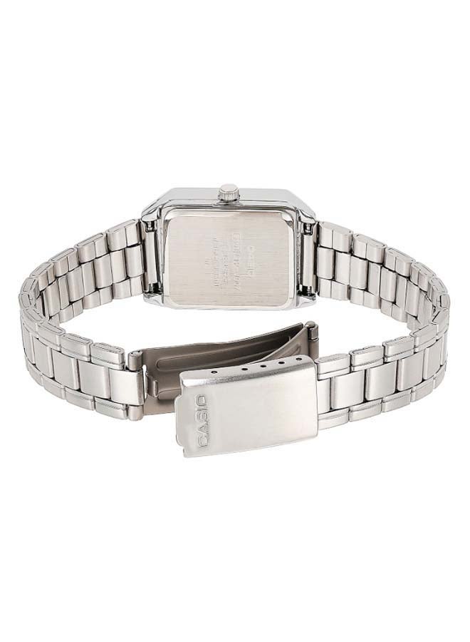 CASIO Women Stainless Steel Analog Quartz Watch LTP-V007D-2EUDF - 25 mm - Silver - Image 2