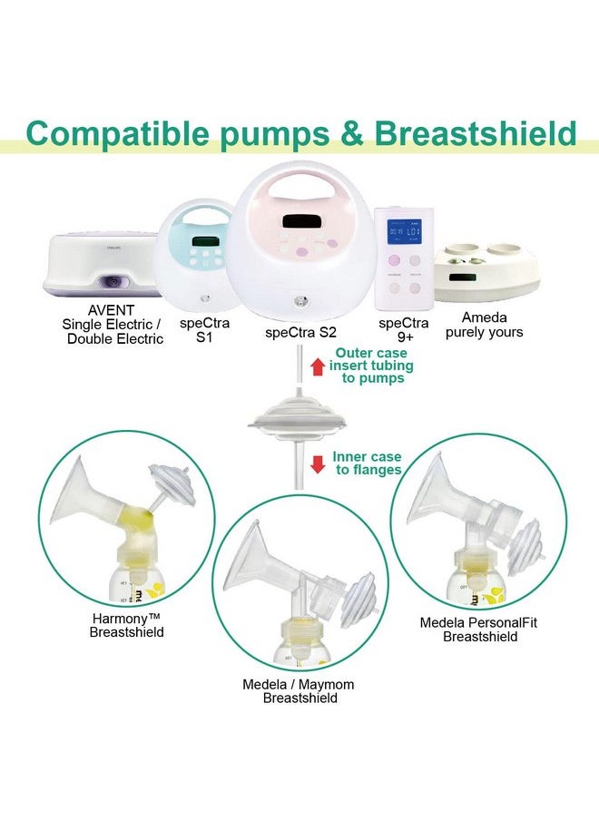 Maymom Backflow Protector, Long Stem, Compatible with Spectra S1, S2 and 9 Pumps, Compatible with Medela Flanges and Medela Parts; 2pc - pzsku/Z49DD1BBAE211E825B698Z/45/_/1737031264/18ae103e-7104-418e-92f9-79ba6e101aa0