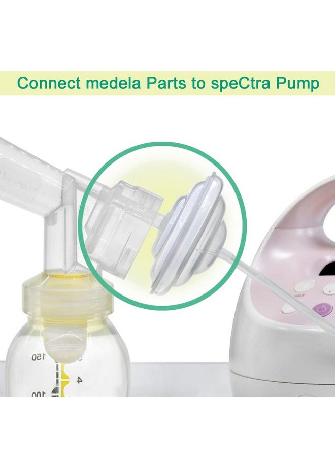 Maymom Maymom Backflow Protector, Long Stem, Compatible with Spectra S1, S2 and 9 Pumps, Compatible with Medela Flanges and Medela Parts; 2pc  - Image 4
