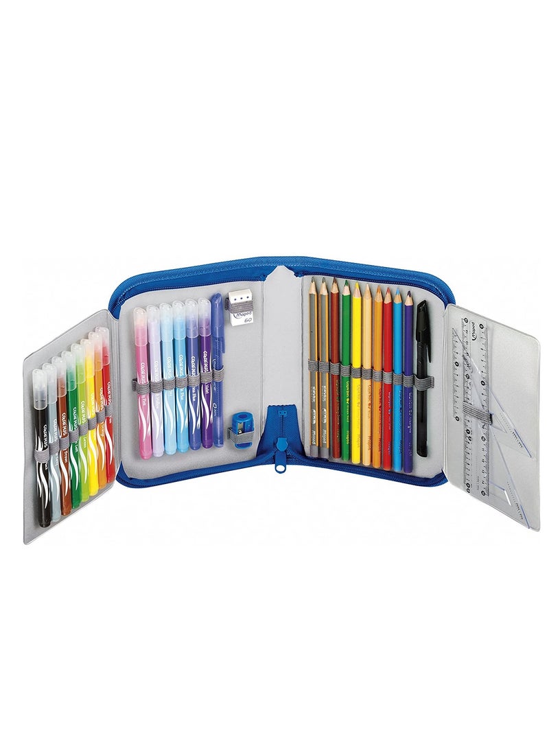 Maped 31-Piece Colouring Set With Case Karate Design - Image 2