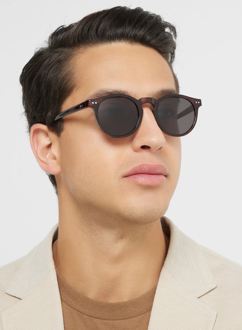 Robert Wood Polarized Lens Round Sunglasses - Image 5