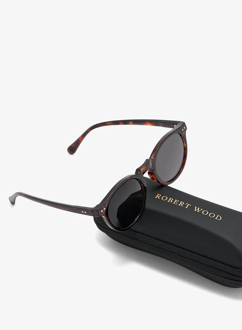 Robert Wood  Polarized Lens Round Sunglasses for Men | Best Price UAE