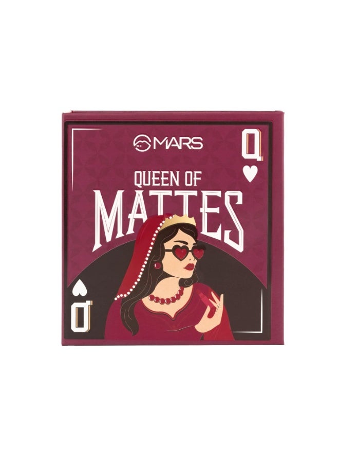 MARS Queen of Mattes Liquid Lipsticks Box Set of 3 (13.5 ml) (PLUMS & MAROONS) | Smudgeproof & Transferproof | Intense Pigmentation Long-Lasting Wear | Customizable Colors | Matte Finish - Image 2