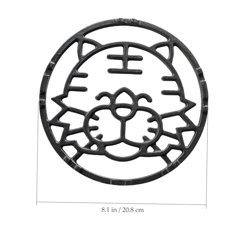 Cast Iron Wok Stand Non Slip Pot Bracket For Gas Stove Kitchen Cooking - Image 3