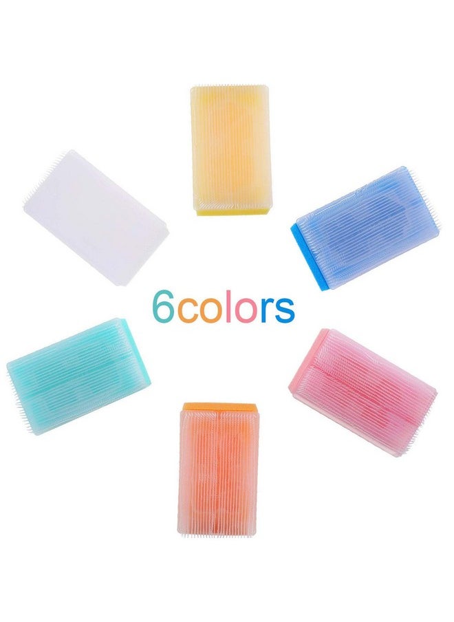 ARGOMAX - Rgomax 6 Pack Bath & Body Hands Scrub Sponge Brushes - Image 1