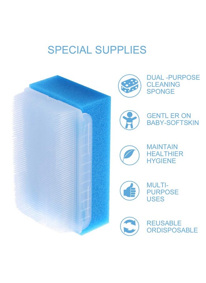 ARGOMAX - Rgomax 6 Pack Bath & Body Hands Scrub Sponge Brushes - Image 1