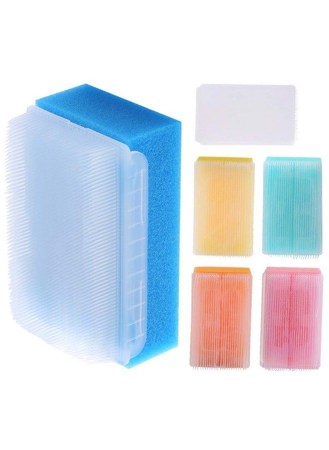 ARGOMAX - Rgomax 6 Pack Bath & Body Hands Scrub Sponge Brushes - Image 1