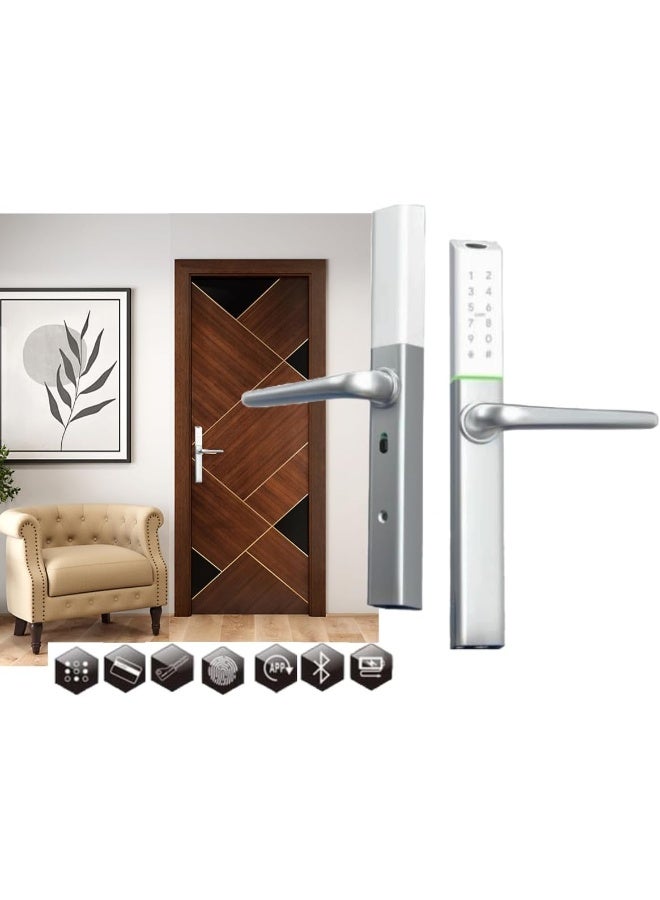 ROBUSTLINE Electronic Smart Door Lock For Wooden Door With 5 Functions - Image 1