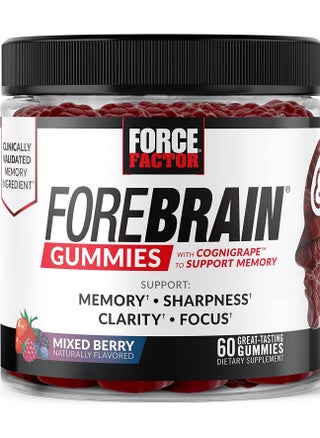 Force Factor Forebrain Gummies Nootropic Brain Support Supplement for Memory and Focus Mixed Berry - pzsku/Z49DD89C9CD138F9F7616Z/45/_/1665468232/4b949797-f70b-4371-a7de-73e3bb76ec68