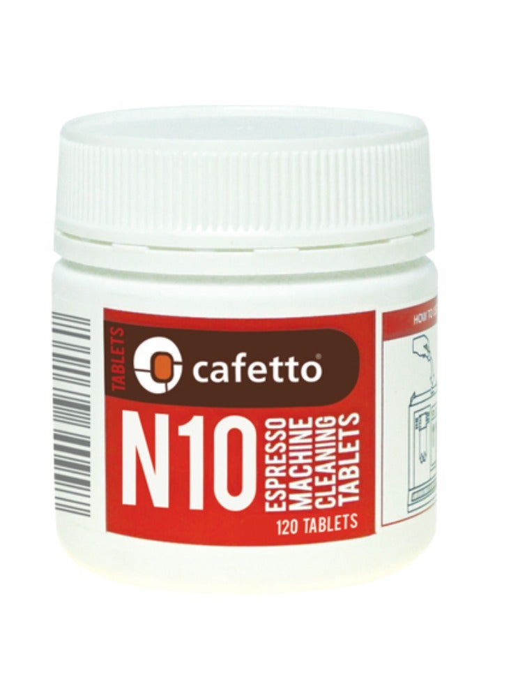 CAFETTO N10, Espresso Machine Cleaning Tablets - 120Tabs - Image 1