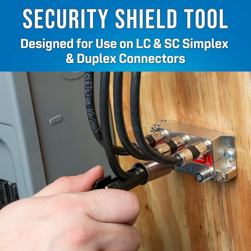 Jonard Tools SST-716 Security Shield Tool with Black Oxide Finish for 7/16" Hex Shielded F Connectors - Image 2