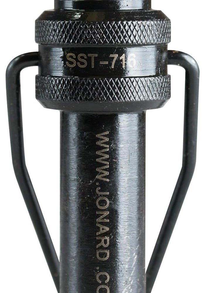 Jonard Tools SST-716 Security Shield Tool with Black Oxide Finish for 7/16" Hex Shielded F Connectors - Image 1