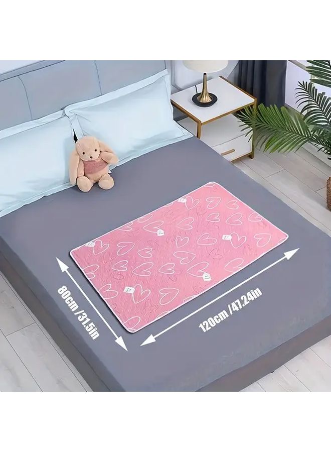 Blue Heart Washable Changing Pad 80x120 for Adults and Pets - Image 5